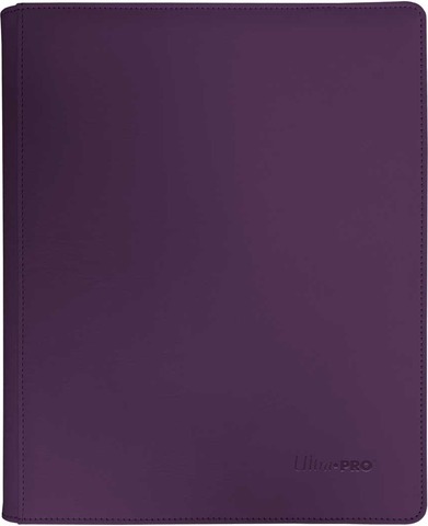 ZIP BINDER PRO VIVID 9PKT MIDNIGHT PLUM